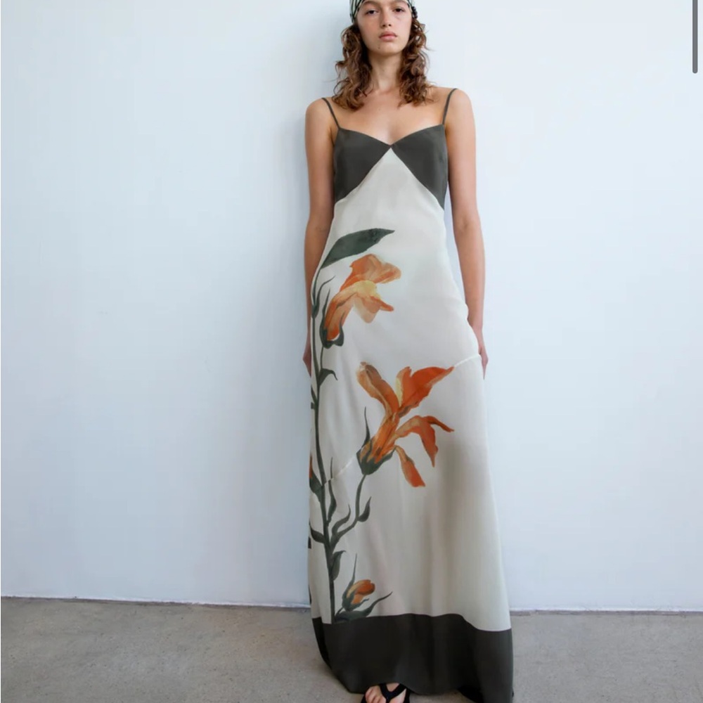 SIR the label Constance Silk Slip Dress